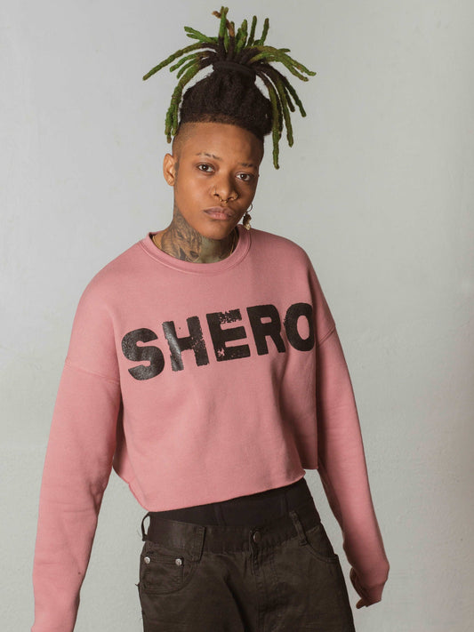 SHERO CROP SWEATER