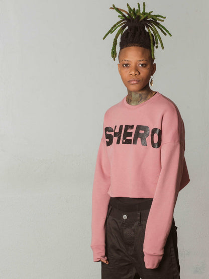 SHERO CROP SWEATER