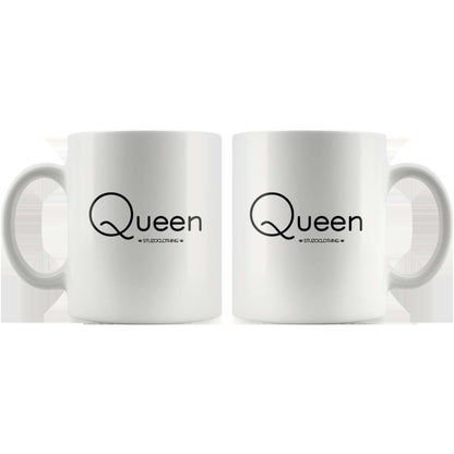 QUEEN MUG WHITE