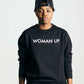 WOMAN UP SWEATER