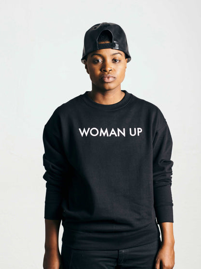 WOMAN UP SWEATER