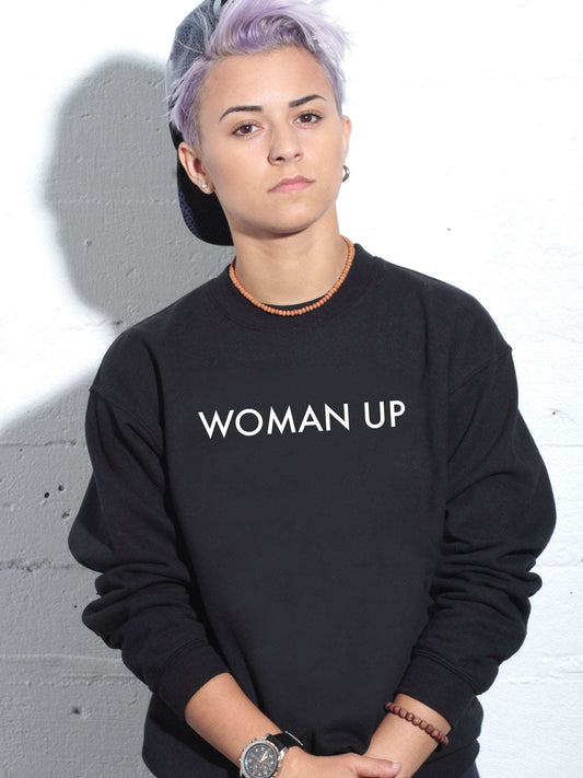 WOMAN UP SWEATER