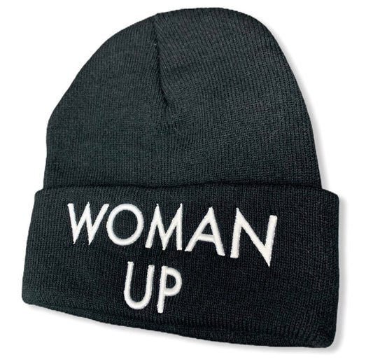 WOMAN UP BEANIE-2