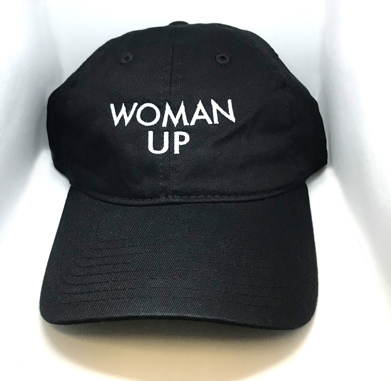 WOMAN UP DAD HAT