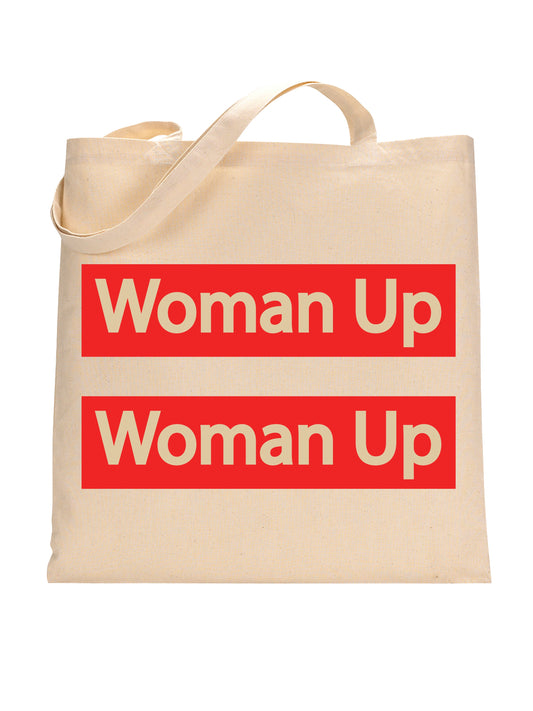 WOMAN UP TOTE BAG