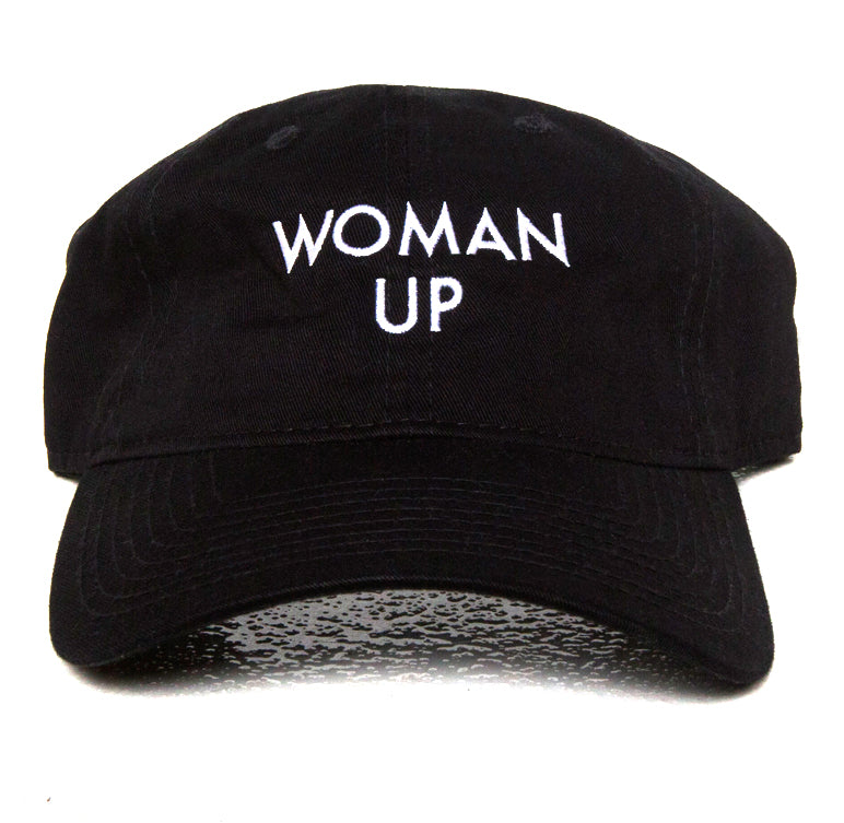 WOMAN UP DAD HAT