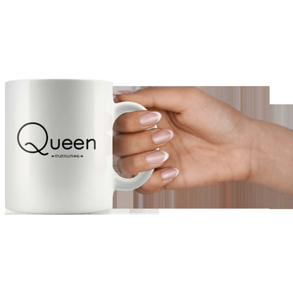 QUEEN MUG WHITE